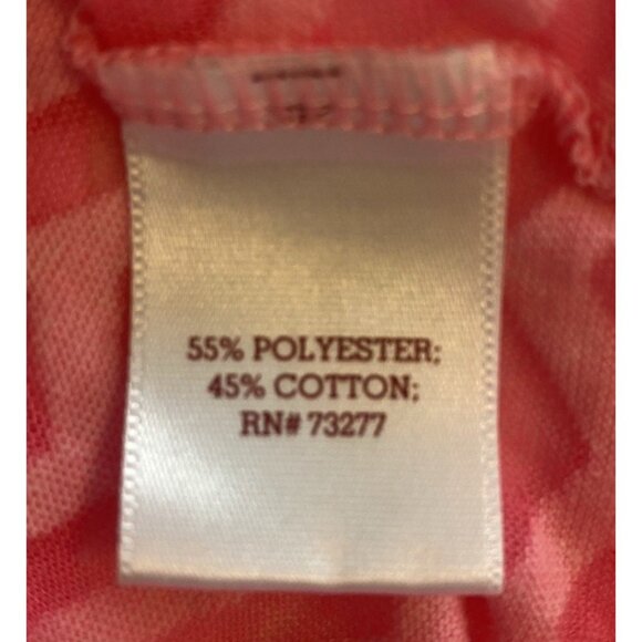 Y2K Sheer Chevron Stripe Tank Top Juniors XL Pink Racerback Mesh Retro 2000s SO - Picture 8 of 11